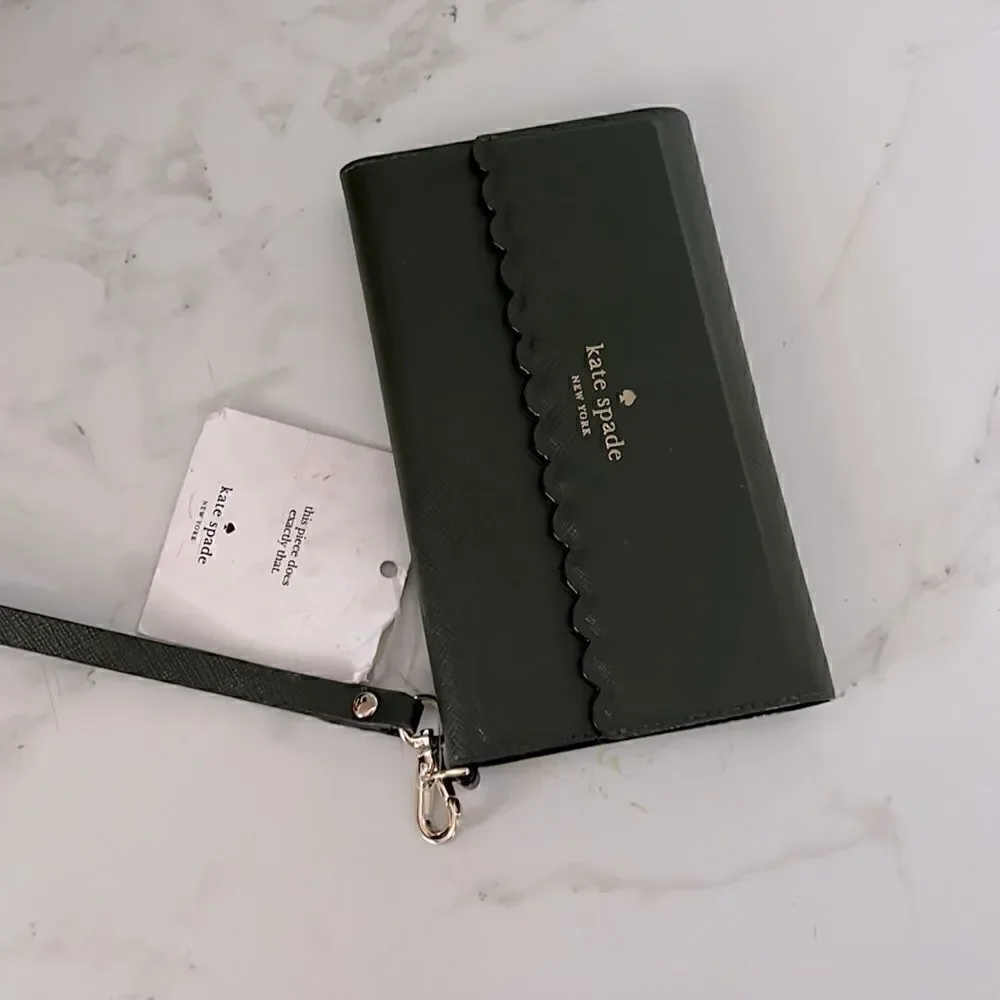 Kate spade iPhone X phone case wristlet NWT